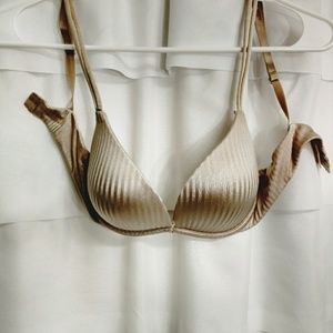 Ambrielle Cream Push Up Bra